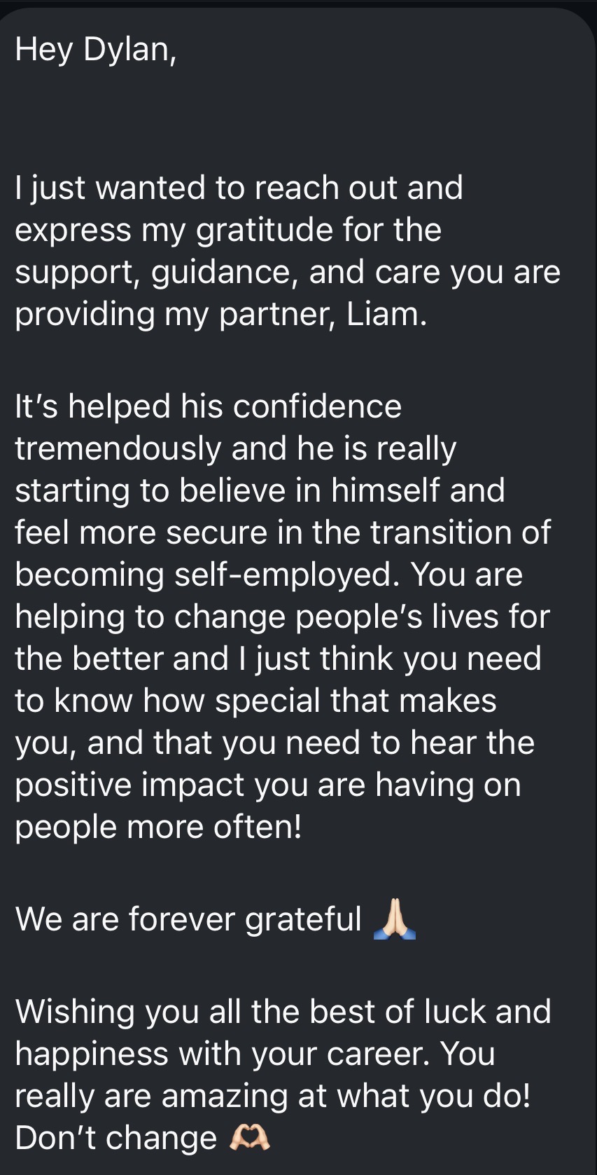 Client review