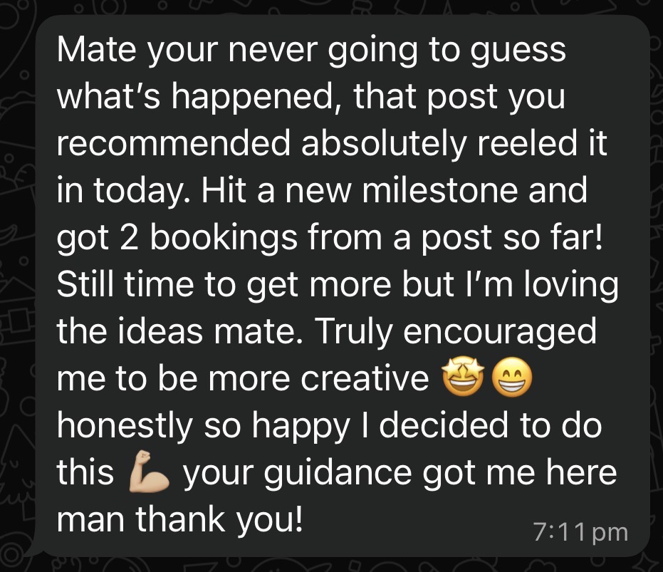 Client review