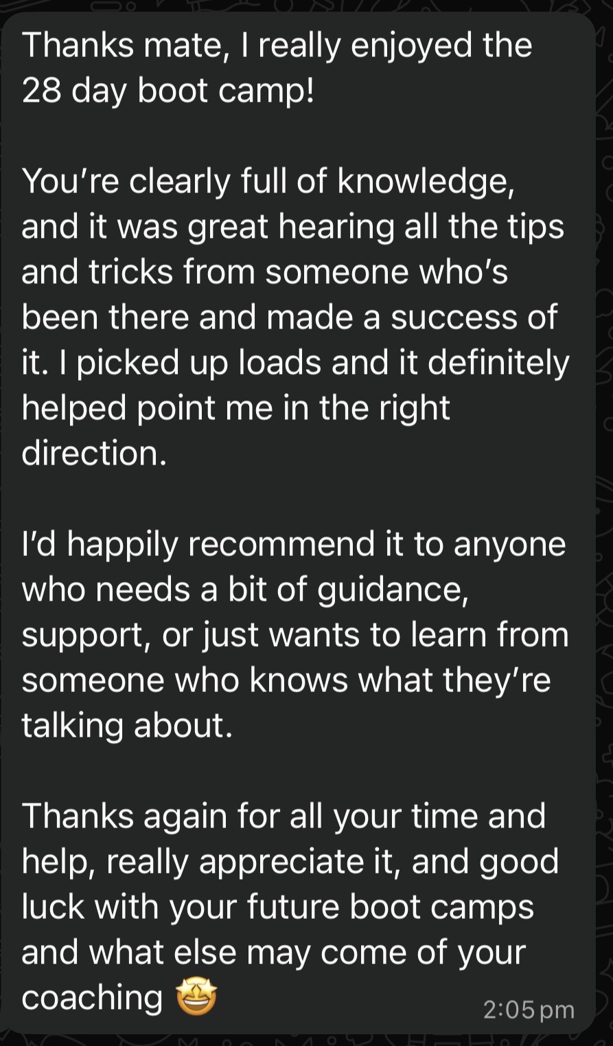 Client review